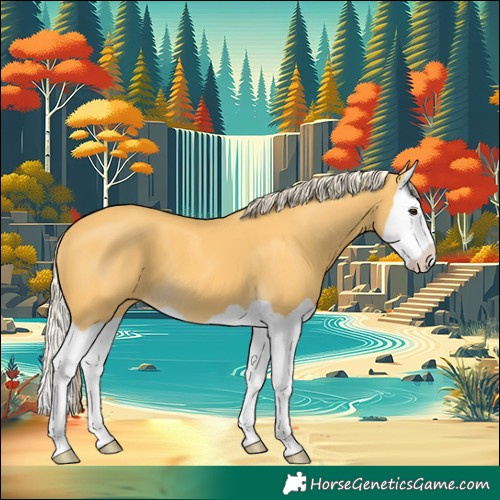 Horse Color:Palomino Splash 