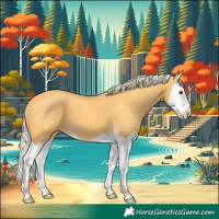 Horse Color:Palomino Splash 