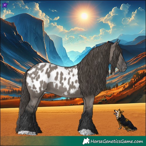 Horse Color:Grullo Blanket