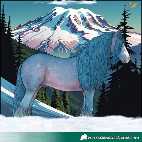 Horse Color:Watercolor Brown 