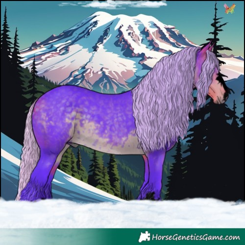 Horse Color:Void Watercolor Silver Buckskin 