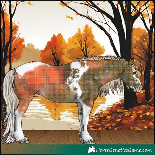 Horse Color:Plaid  Silver Buckskin Splash Tobiano 