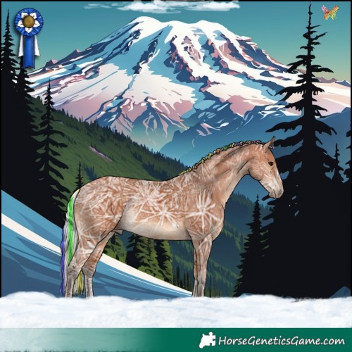 Horse Color:Painted Silver Bay Ice 