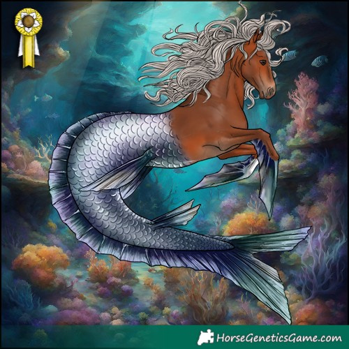 Horse Color:Silver Bay Tobiano 