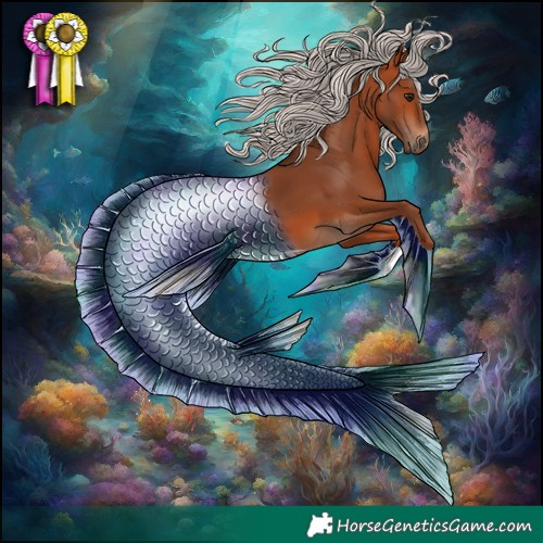 Horse Color:Silver Bay Tobiano 