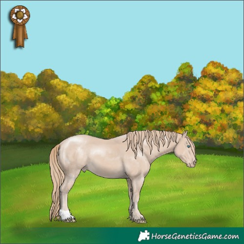 Horse Color:Smoky Creme 