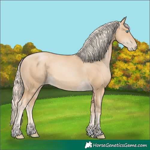 Horse Color:Palomino Pearl