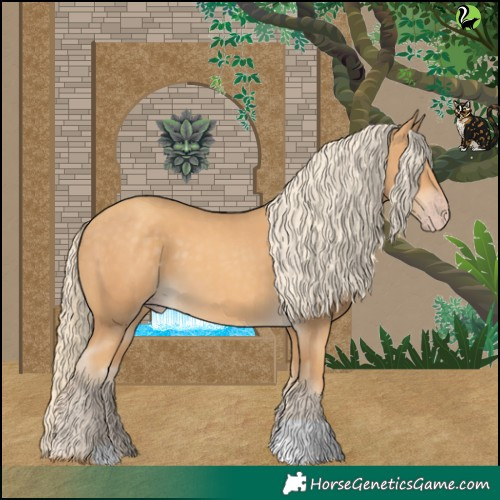 Horse Color:Gold Cream Champagne 
