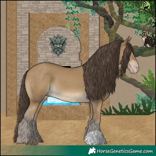 Horse Color:Classic Cream Champagne 