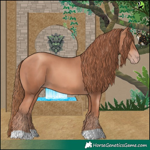 Horse Color:Gold Champagne 