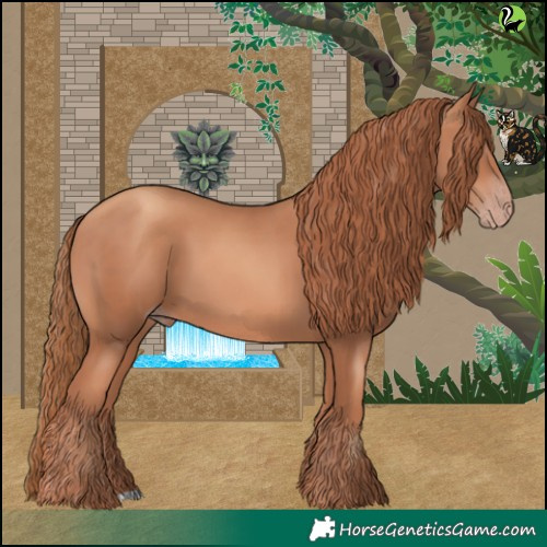 Horse Color:Gold Champagne 