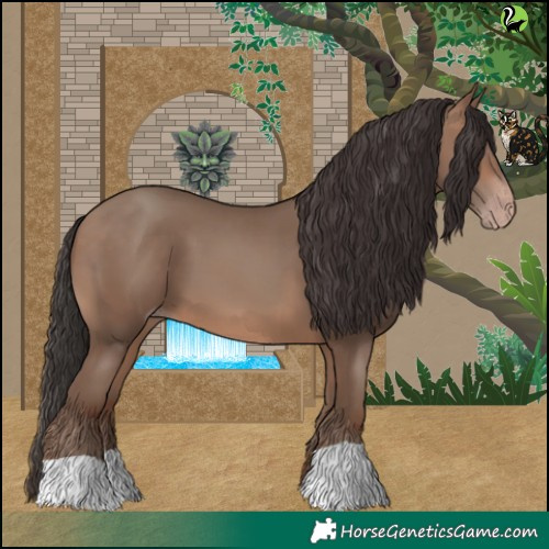 Horse Color:Sable Champagne 