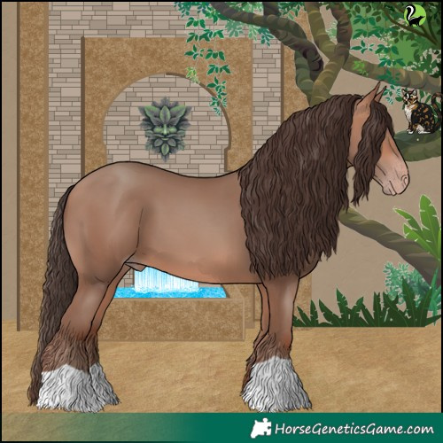 Horse Color:Sable Champagne 