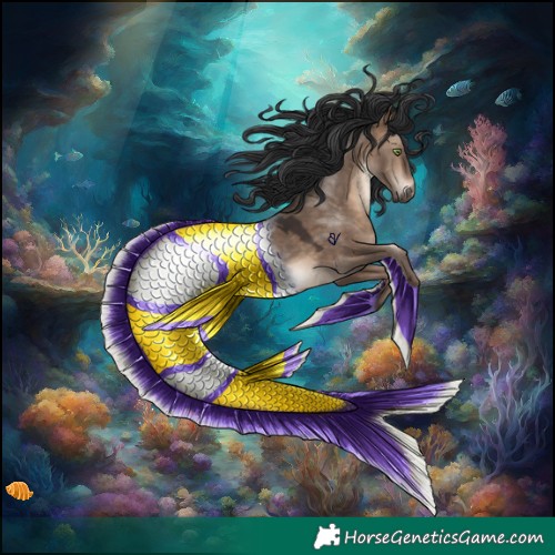 Horse Color:Brown Dun 