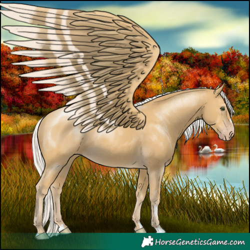 Horse Color:Silver Classic Cream Champagne 
