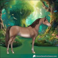 Horse Color:Classic Champagne Tobiano