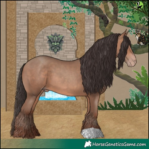 Horse Color:Sable Champagne 