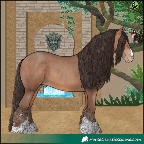 Horse Color:Sable Champagne 