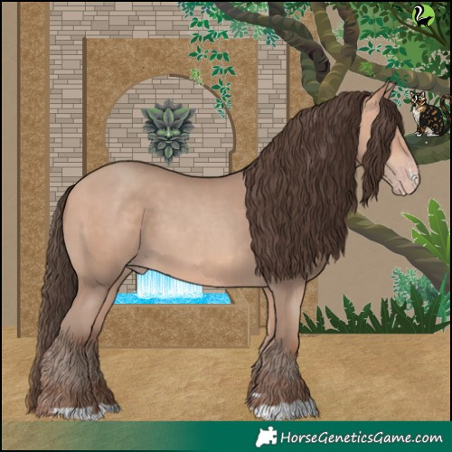 Horse Color:Amber Champagne