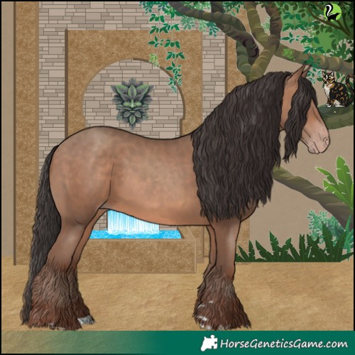 Horse Color:Sable Champagne 