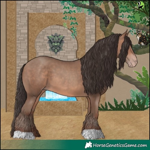 Horse Color:Sable Champagne 