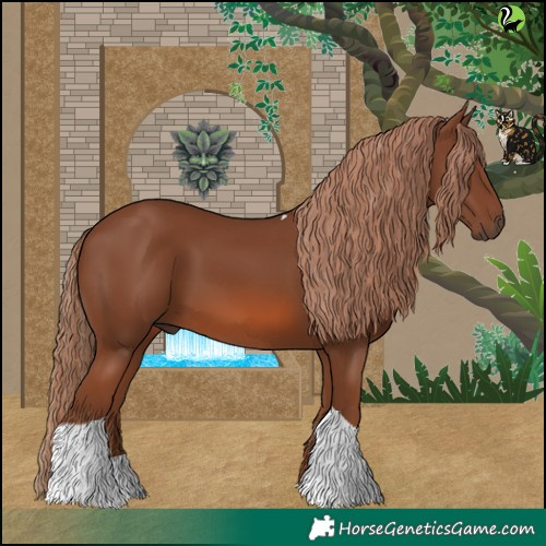 Horse Color:Chestnut Tobiano 