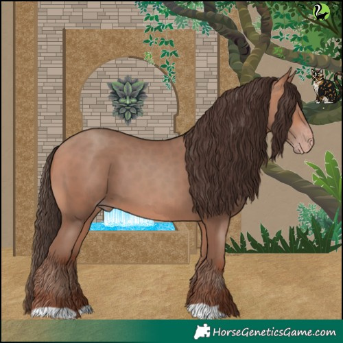 Horse Color:Amber Champagne 