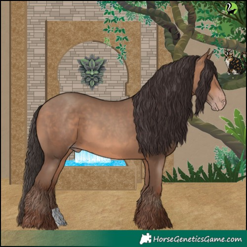 Horse Color:Sable Champagne 