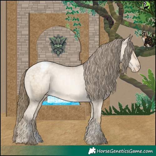 Horse Color:Buckskin Pearl Dun Varnish 