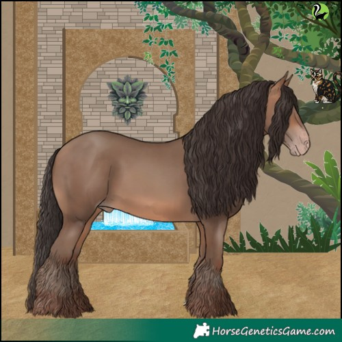 Horse Color:Sable Champagne 