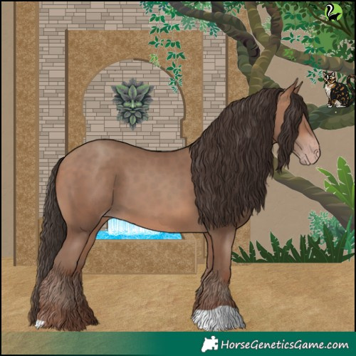 Horse Color:Sable Champagne 
