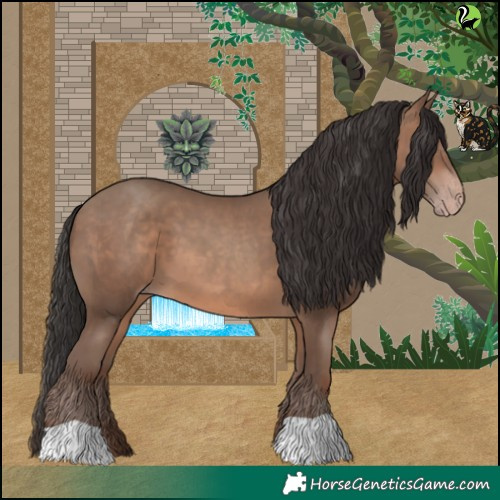 Horse Color:Sable Champagne 