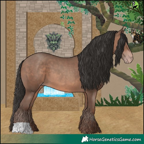 Horse Color:Sable Champagne 