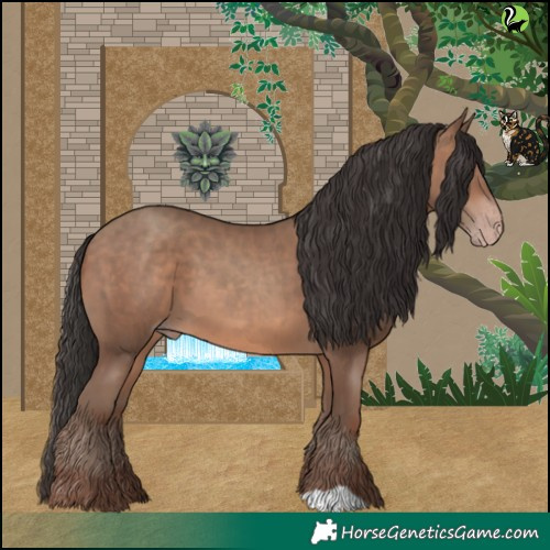 Horse Color:Sable Champagne 