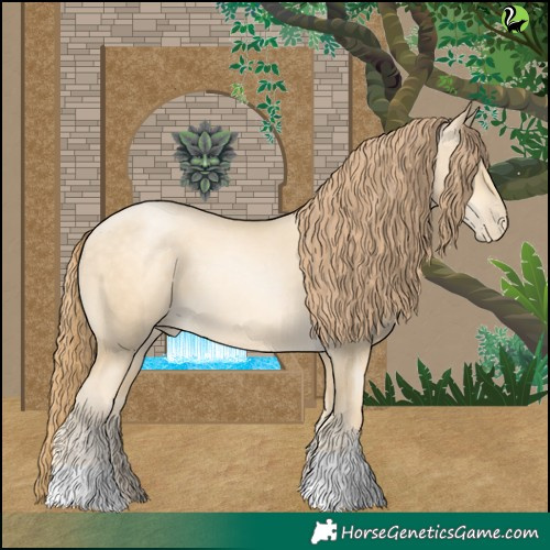 Horse Color:Sable Cream Champagne Pearl 