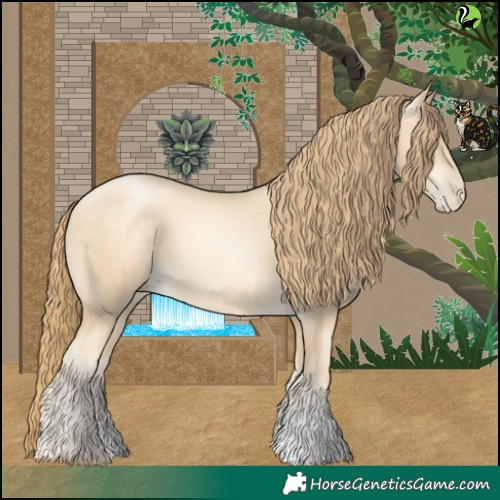 Horse Color:Sable Cream Champagne Pearl 