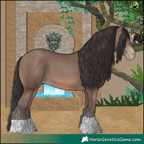 Horse Color:Sable Champagne 