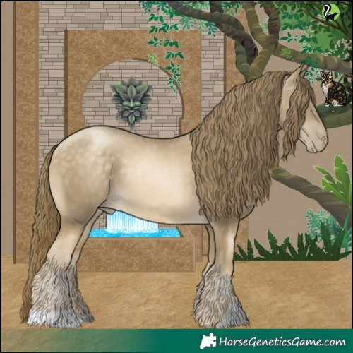 Horse Color:Buckskin Pearl 