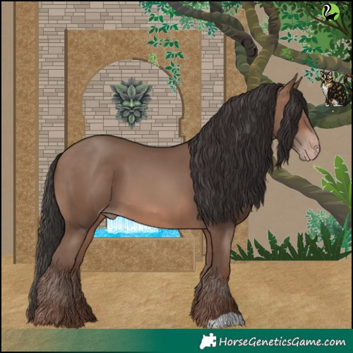 Horse Color:Sable Champagne 