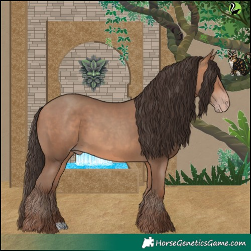 Horse Color:Sable Champagne 