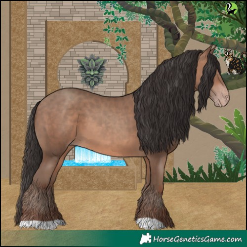 Horse Color:Sable Champagne 
