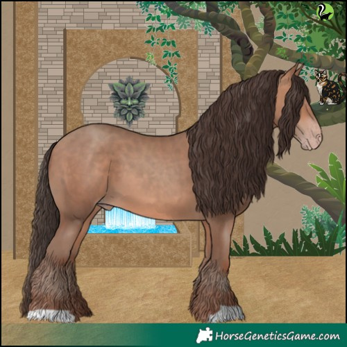Horse Color:Sable Champagne 