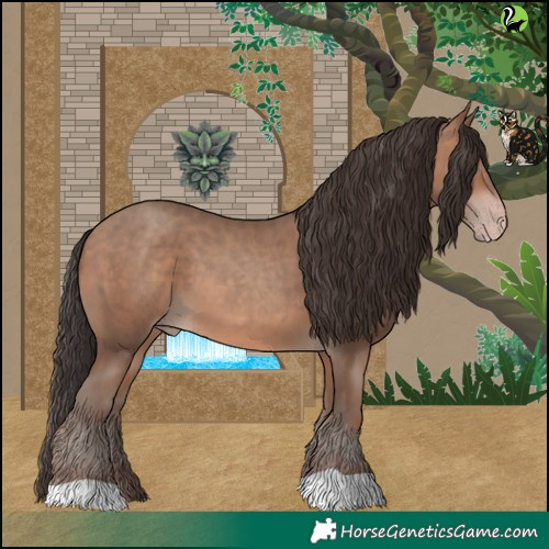 Horse Color:Sable Champagne 