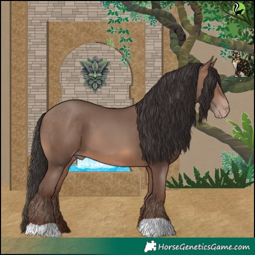 Horse Color:Sable Champagne 