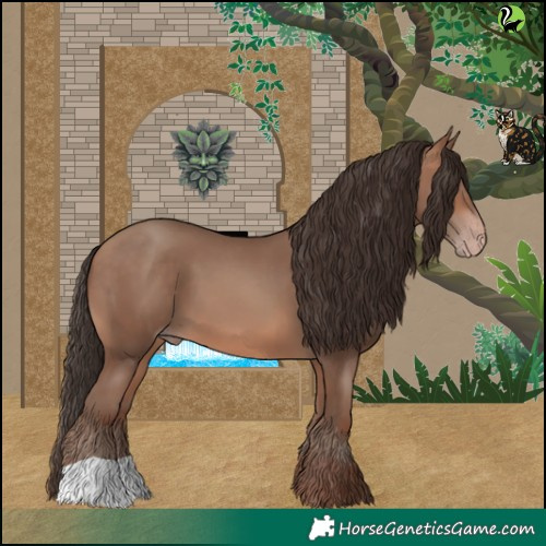 Horse Color:Sable Champagne 
