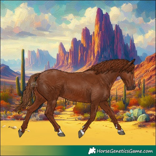 Horse Color:Chestnut 