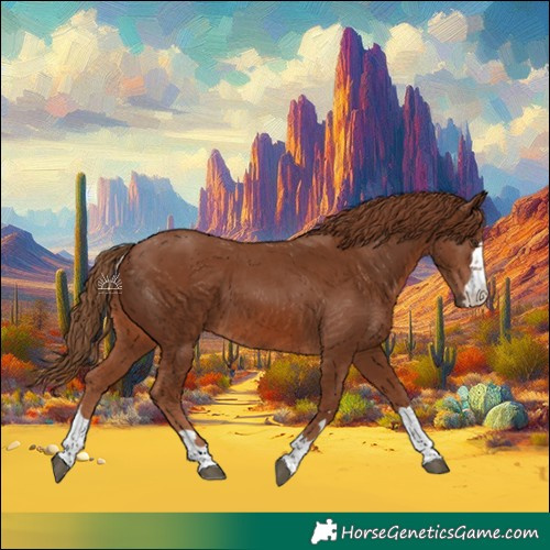 Horse Color:Chestnut 