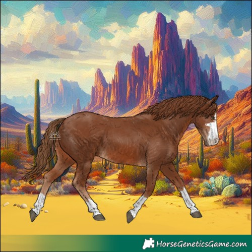Horse Color:Chestnut 