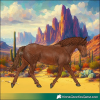 Horse Color:Chestnut 