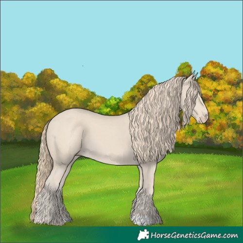 Horse Color:Smoky Creme 